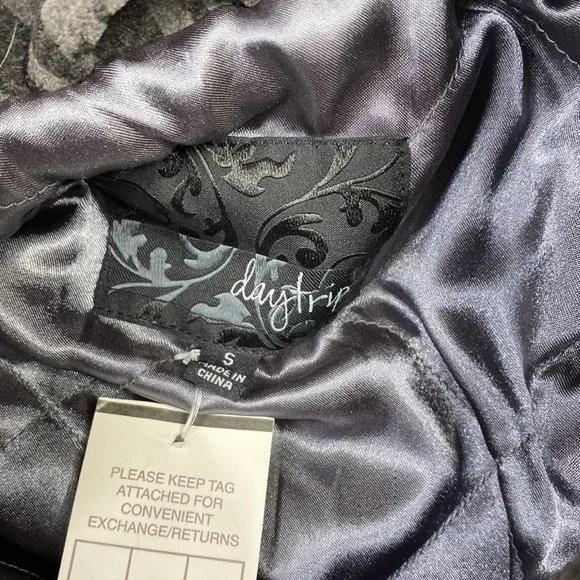 Buckle Daytrip Black Zebra Moto Jacket NWT Small - Picture 4 of 8